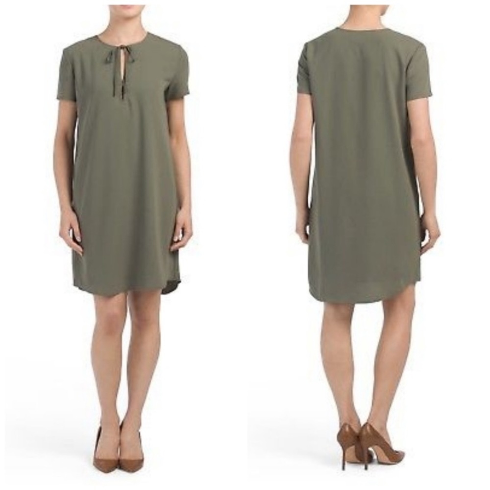 THEORY Antazie Drapey Crepe Dress Size 6